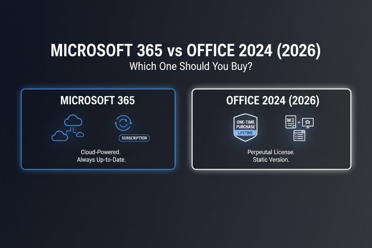 Microsoft 365 vs Office 2024 (2026): Which One Should You Buy?