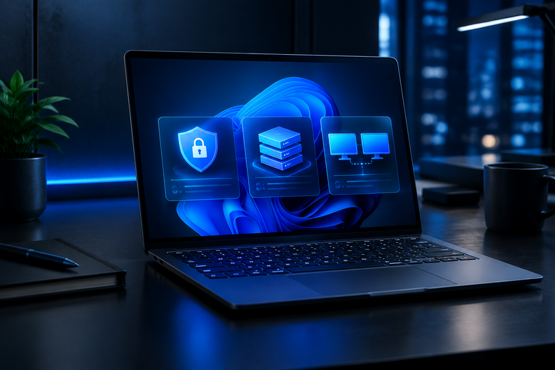How to Use Windows 11 Pro's Business Features: BitLocker, Hyper-V, and Remote Desktop