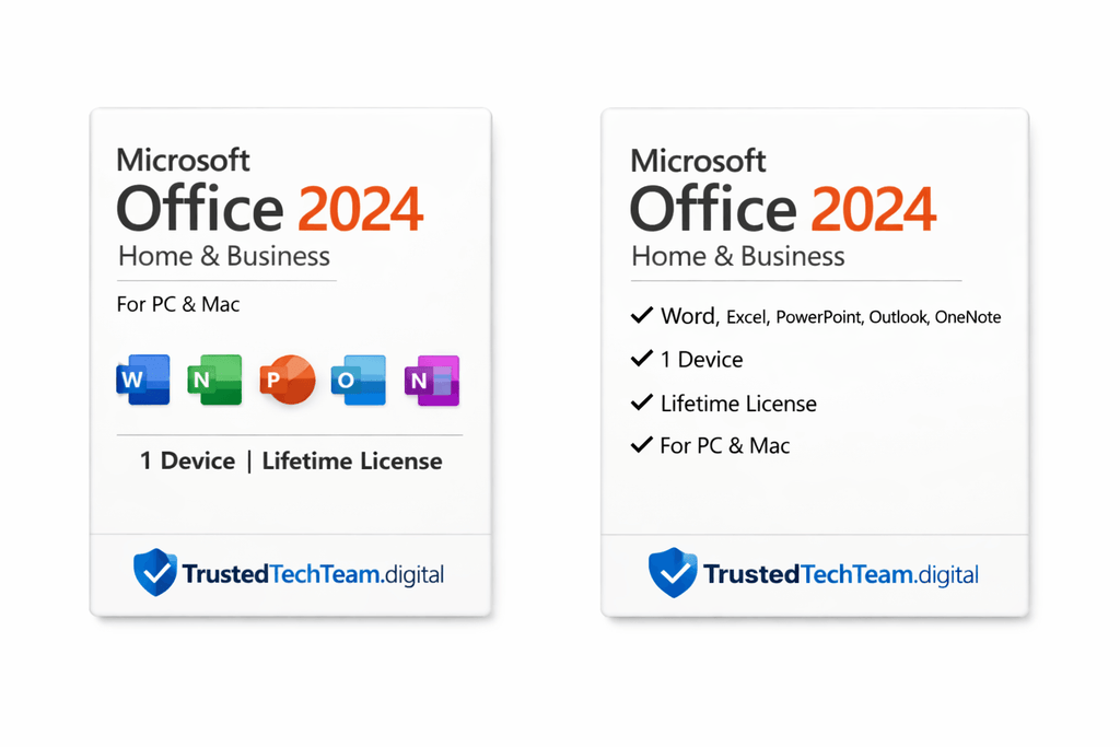 Microsoft Office 2024 Home & Business – PC & Mac | Perpetual License