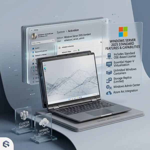Microsoft Windows Server 2025 Standard – Genuine License Key | Secure Your Business