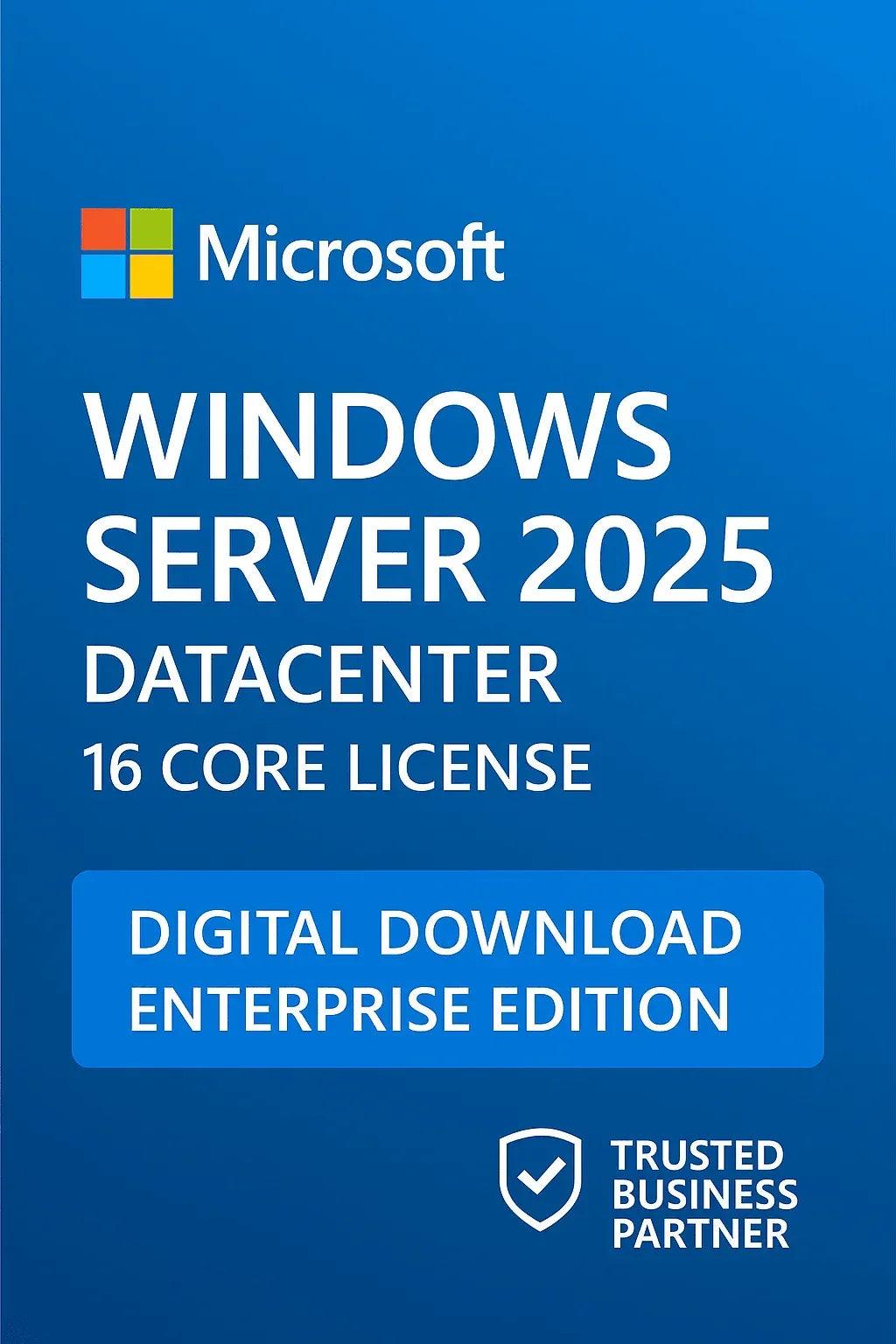 Microsoft Windows Server 2025 CALs - Instant Download with 5 User Licenses - ustrustedtech