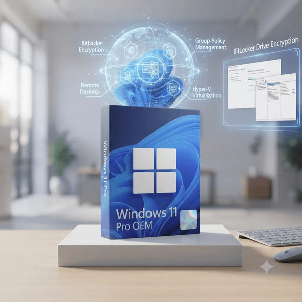 Windows 11 Pro OEM License Key – Genuine Microsoft Activation | Instant Digital Delivery - Ustrustedtech