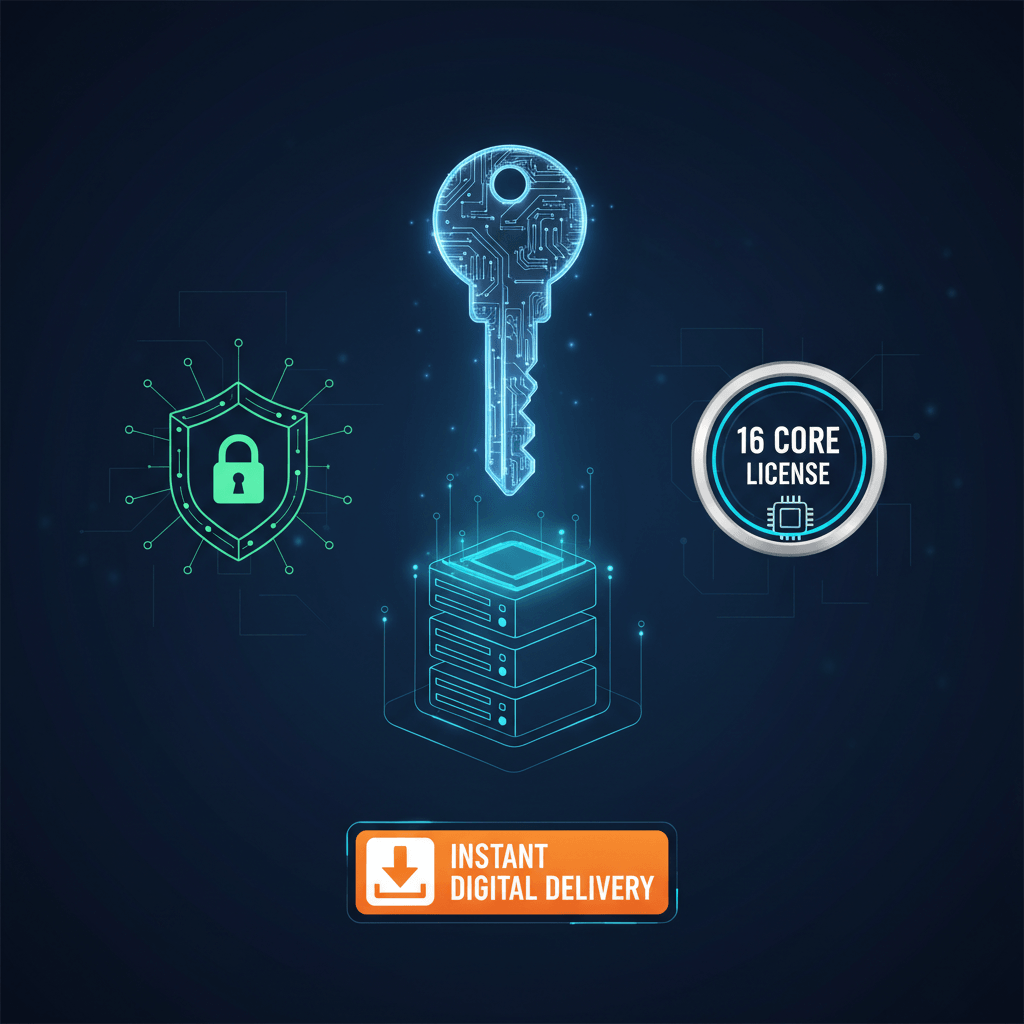 Windows Server 2025 Datacenter – Genuine Perpetual License | Unlimited VMs & Enterprise Features