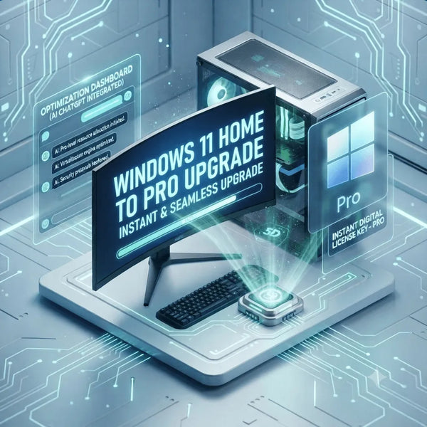 Microsoft Windows 11 Pro Upgrade – Genuine Software License | Instant Digital Delivery