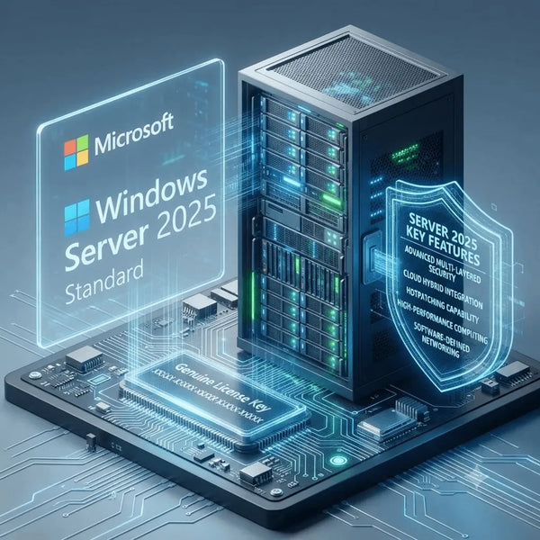 Microsoft Windows Server 2025 Standard – Genuine License Key | Secure Your Business