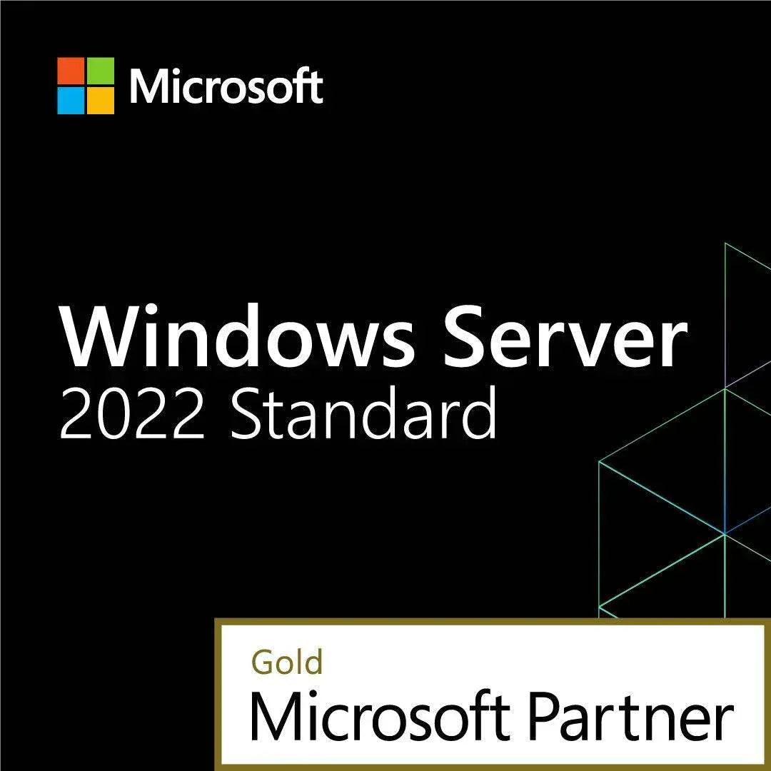 Microsoft Windows Server 2022 Standard - 24 Core + 5 RDS CALs - ustrustedtech